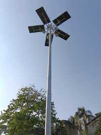 Solar High Mast Light - Cable Length: 10 Meters (standard