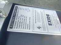 Exide  Solar Panel - Color: Grey