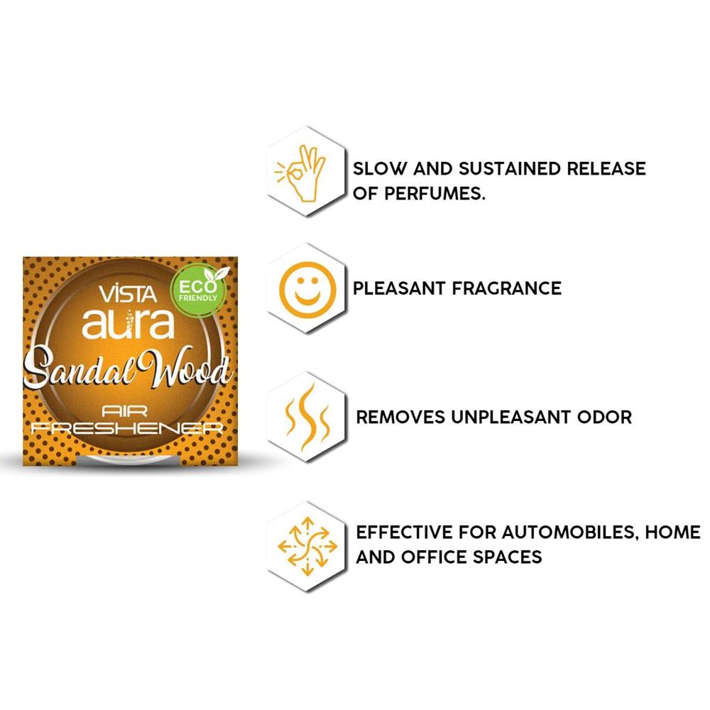 Vista Aura Air Freshener Gel 50grm