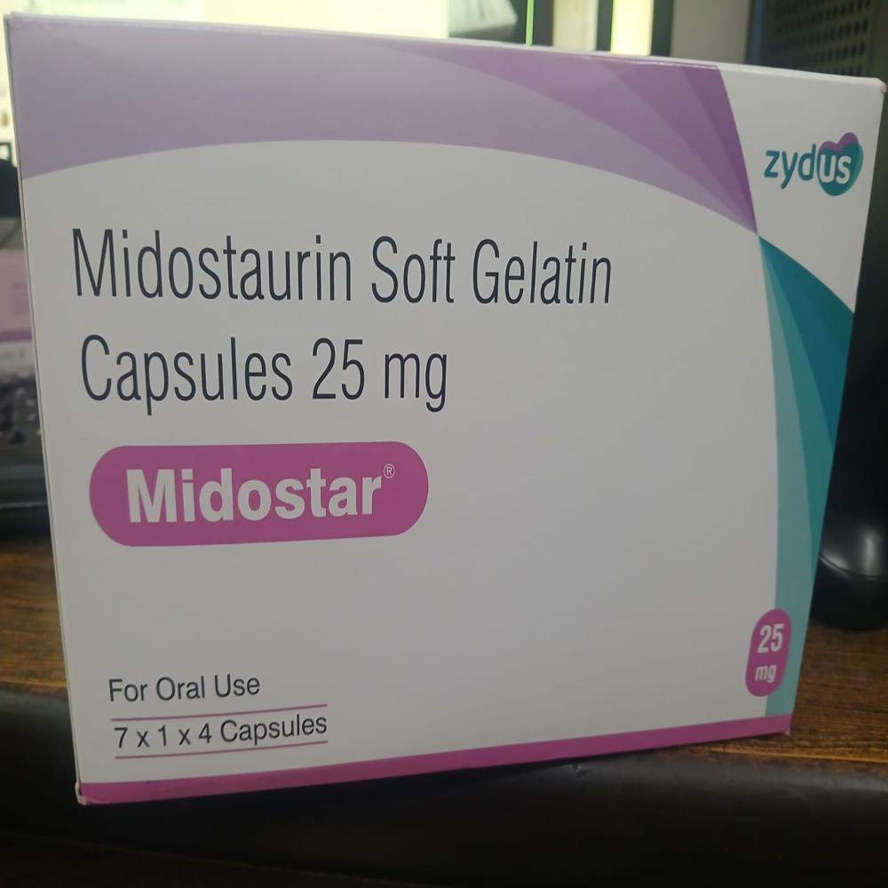 Midostar 25mg Softgel Capsule