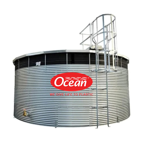 High Capacity Steel Tanks - Color: Silver Grey