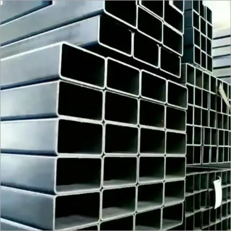 Mild Steel Rectangular Pipe - 10mm Thickness, 12 Feet Length | Zinc Coated, Square Section Shape