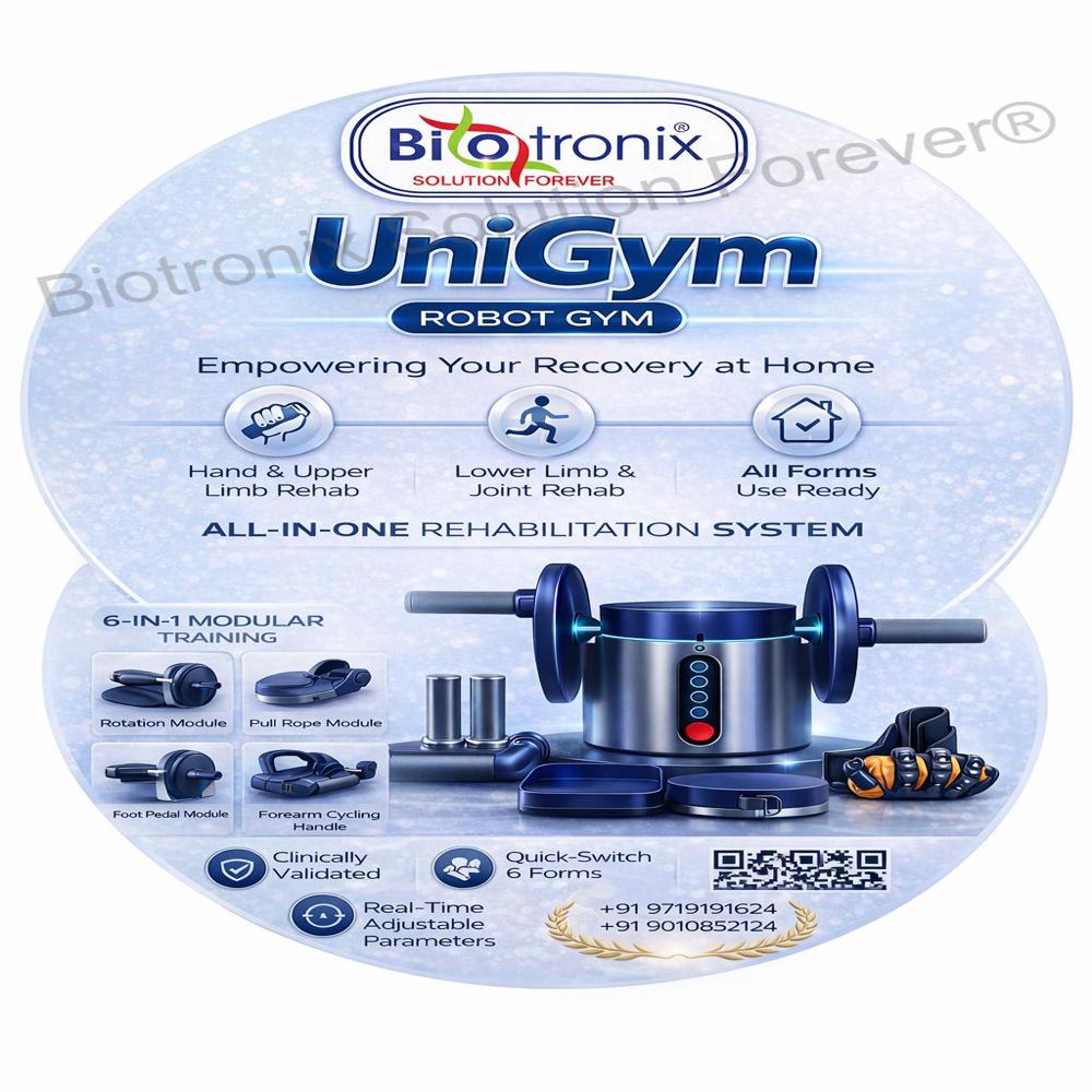 UniGym Automatic Robot Gym for Hand and Joint Rehabilitation