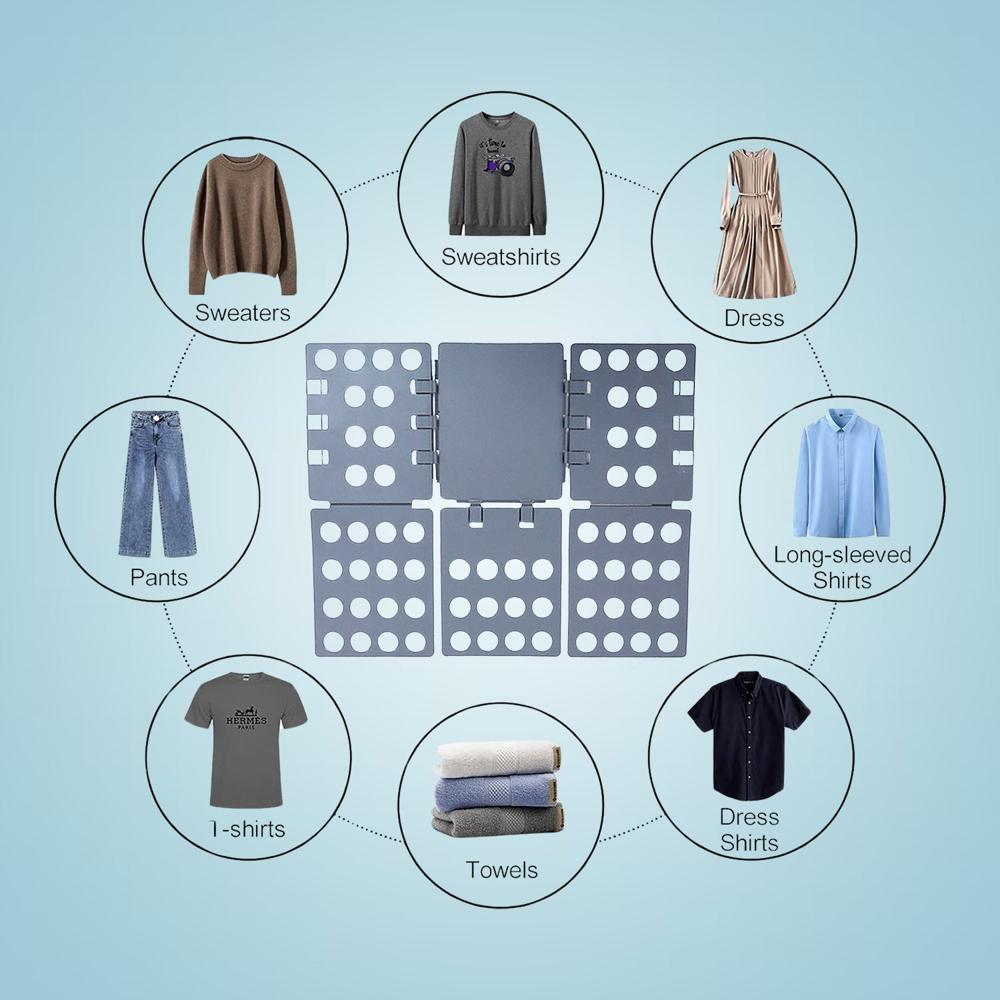 Plastic Large Folding Clothes Board (1 Set)