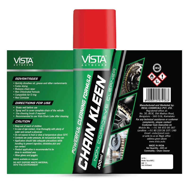 Vista Chain Kleen 400ml
