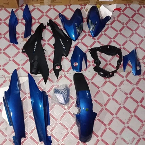 Honda Livo Blue Full Body Kit