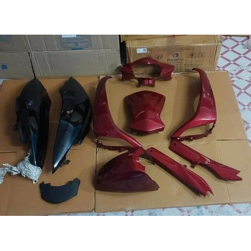 Red Black Color Honda Activa I Full Body Kit