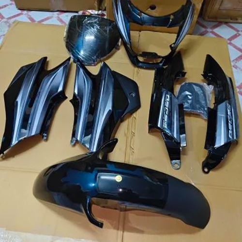 Hero Super Splendor Black Purple Full Body Kit