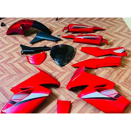Red Color Hero Karizma R Full Body Kit