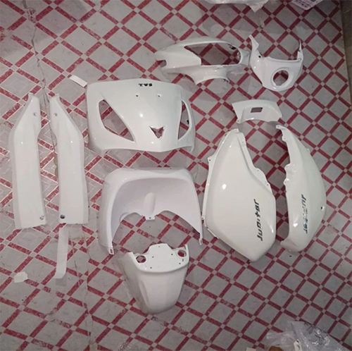 TvsJupiter Classic White Full Body Kit