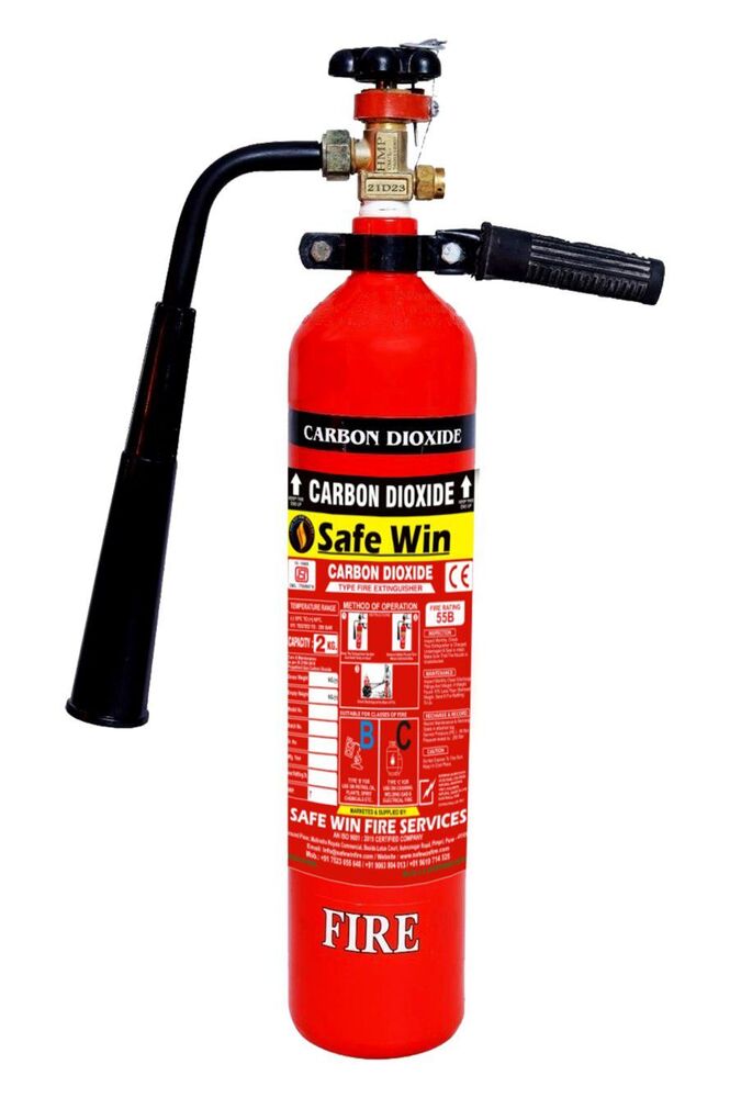 2kg Carbon Dioxide Fire Extinguisher