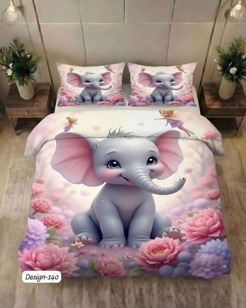 Design 140 Digital Print Fabric Bedsheets