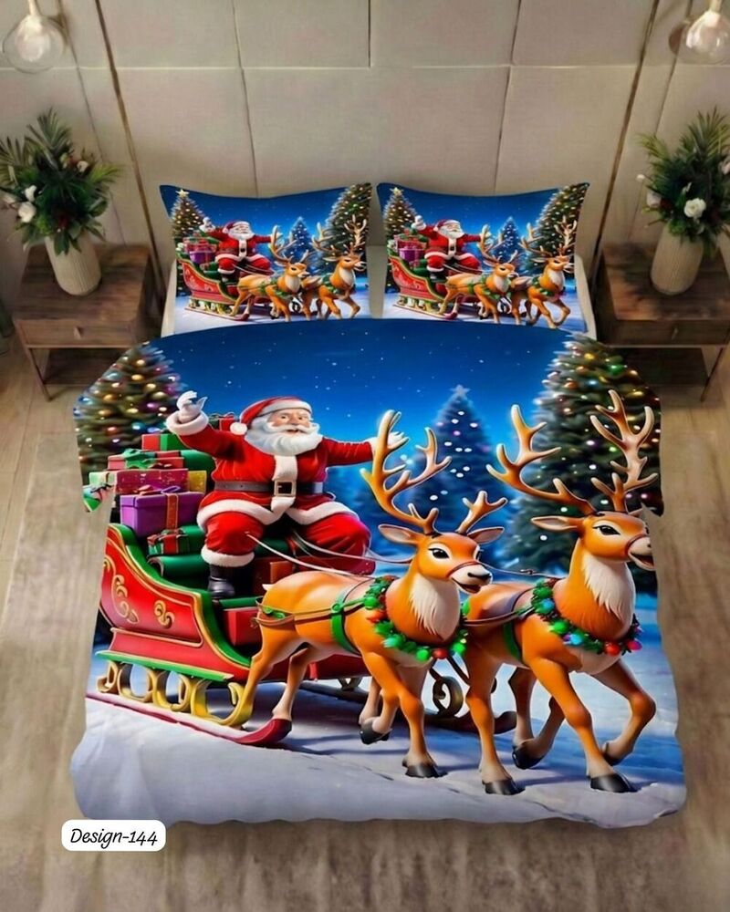 Design 144 Digital Print Fabric Bedsheets