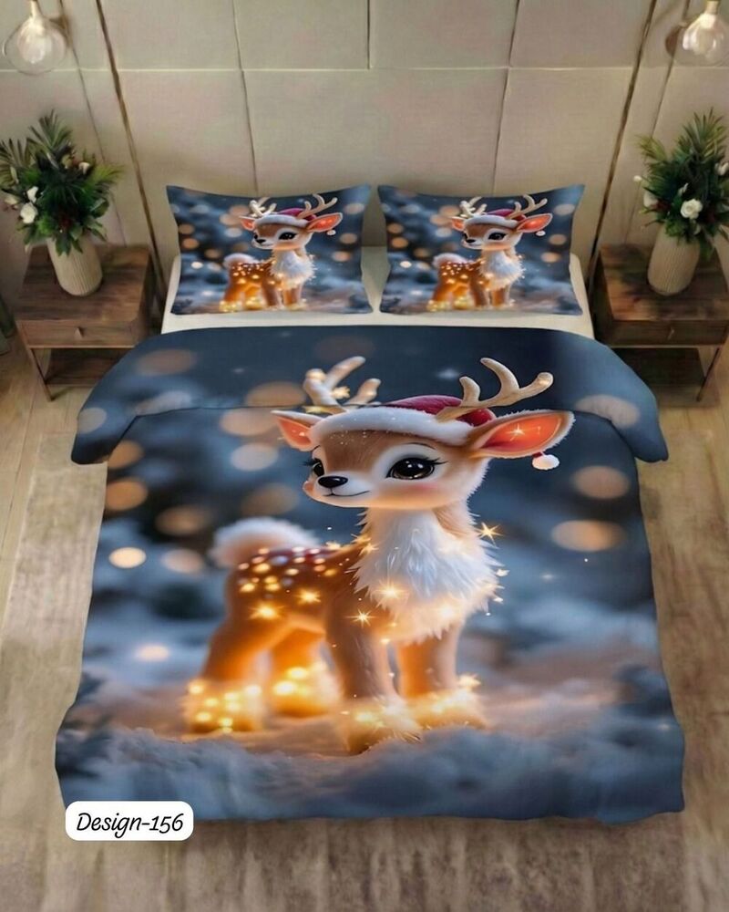 Design 156 Digital Print Fabric Bedsheets