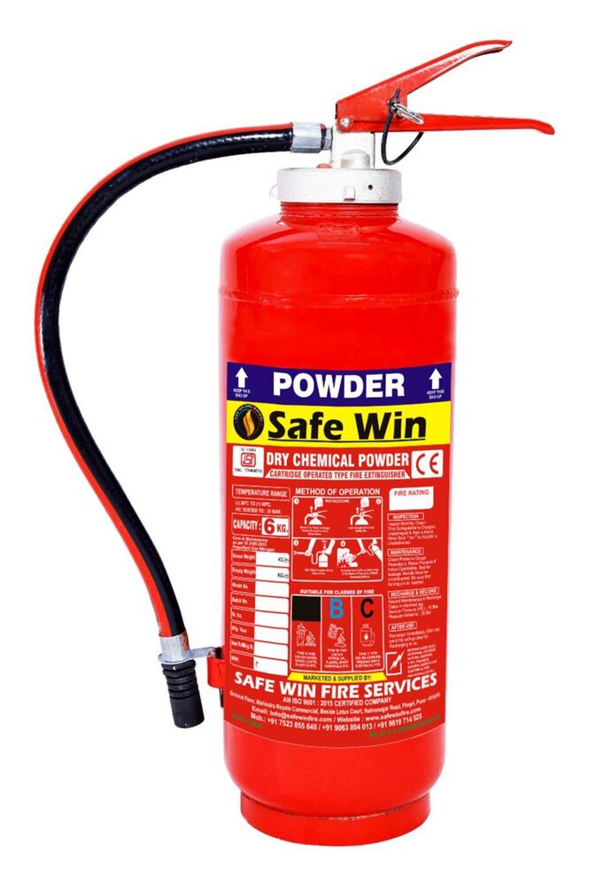 6kg Powder Type Fire Extinguisher