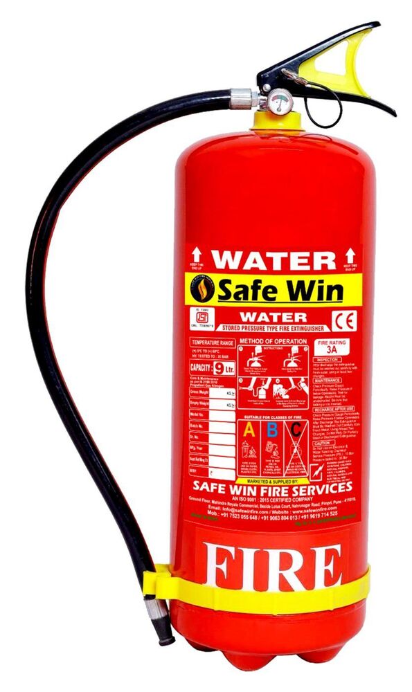 9L Water Type Fire Extinguisher