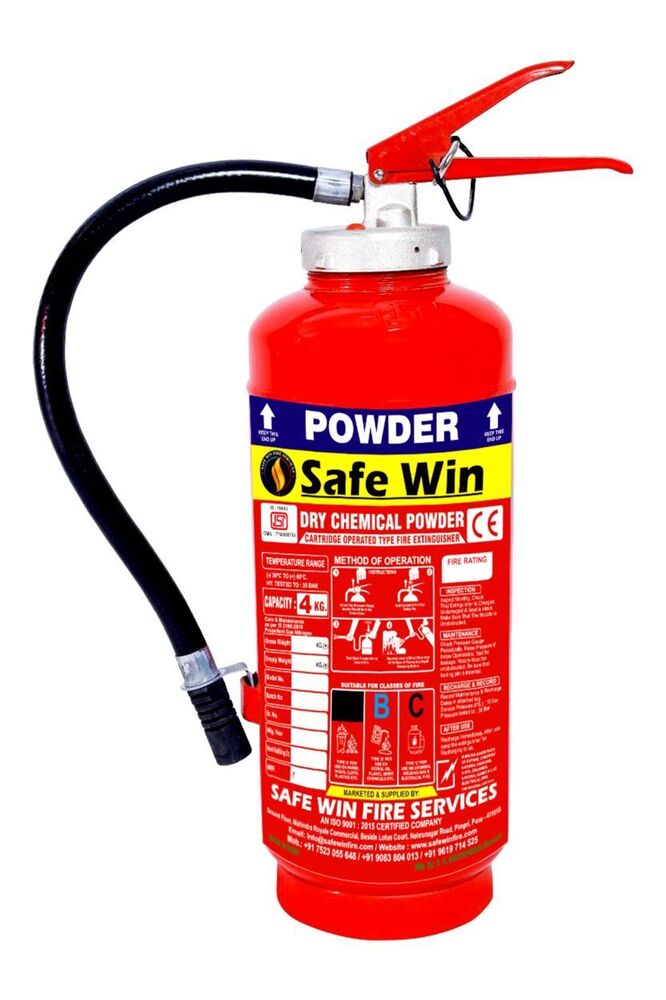 4kg Powder Type Fire Extinguisher