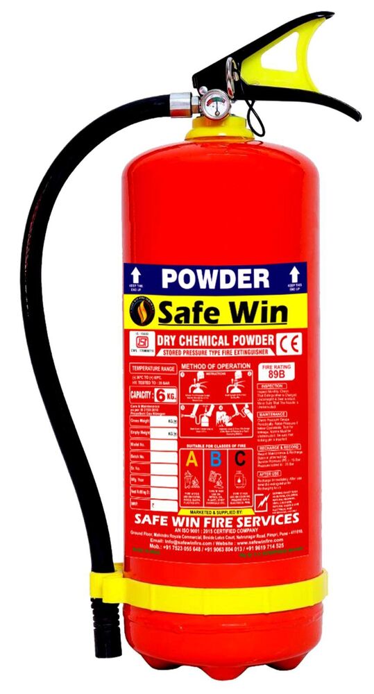 6kg Powder Type Fire Extinguisher