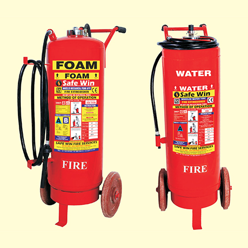 Foam And Water Type Wheeled Fire Extinguisher