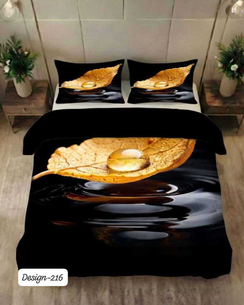 Design 216 Digital Print Fabric Bedsheets