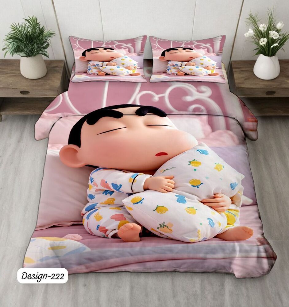 Design 222 Digital Print Fabric Bedsheets