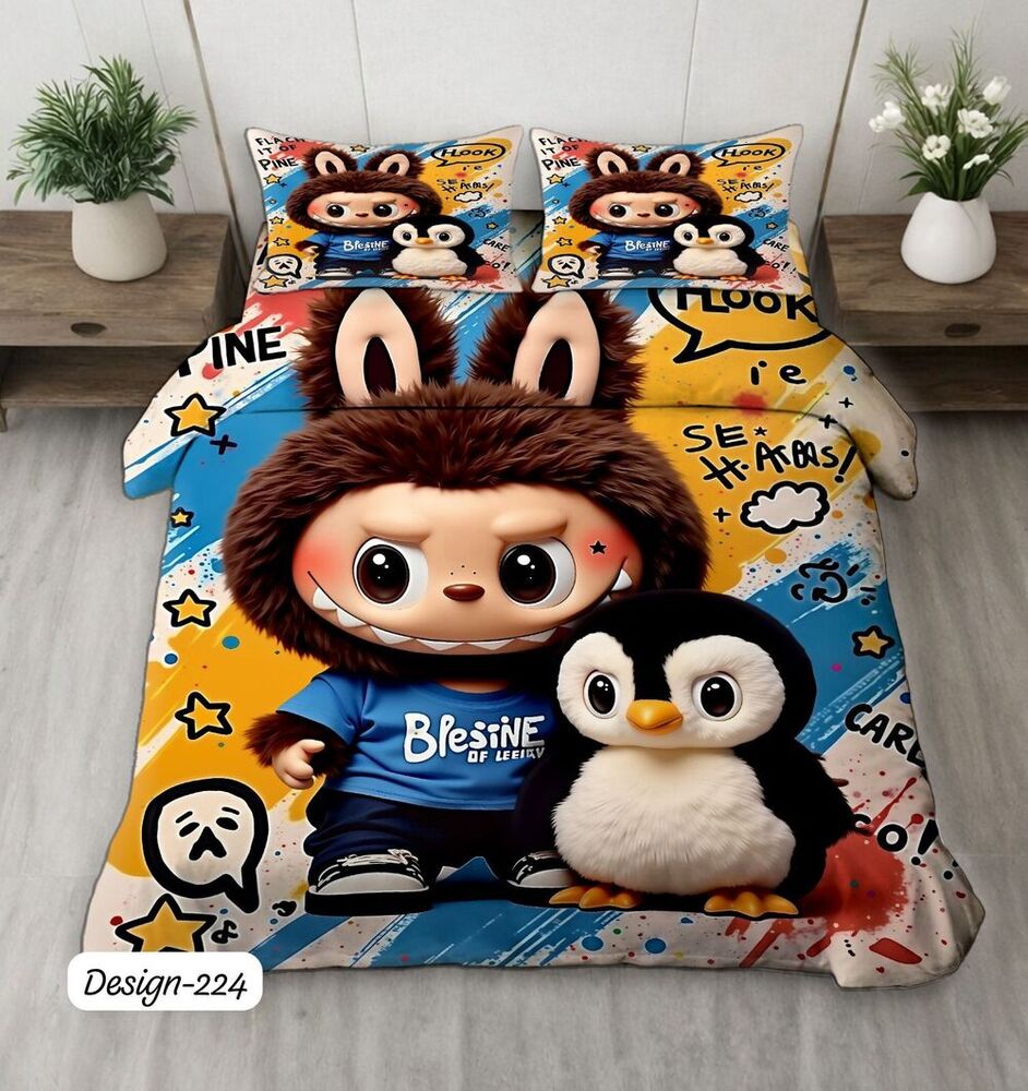 Design 224 Digital Print Fabric Bedsheets