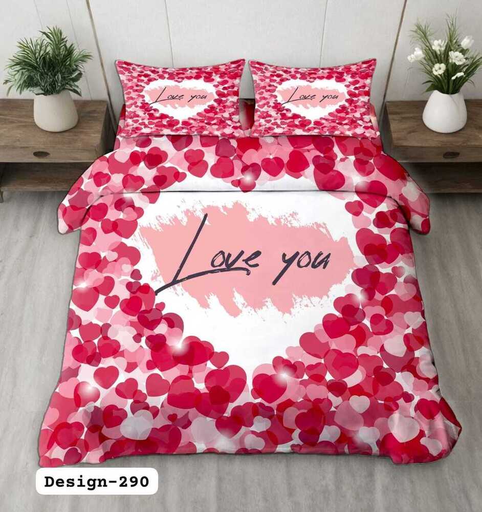 Design 290 Digital Print Fabric Bedsheets