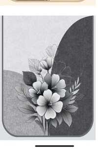 Floral Printed Sofa Panel Cover