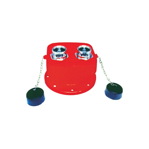 SS 2 Way FBC Breeching Inlet Valve