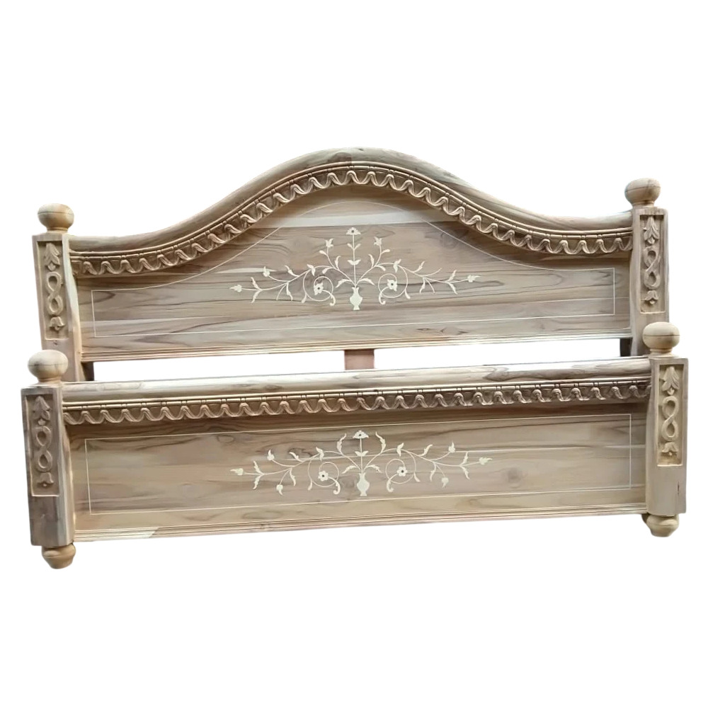 Wooden Double Bed Headboard