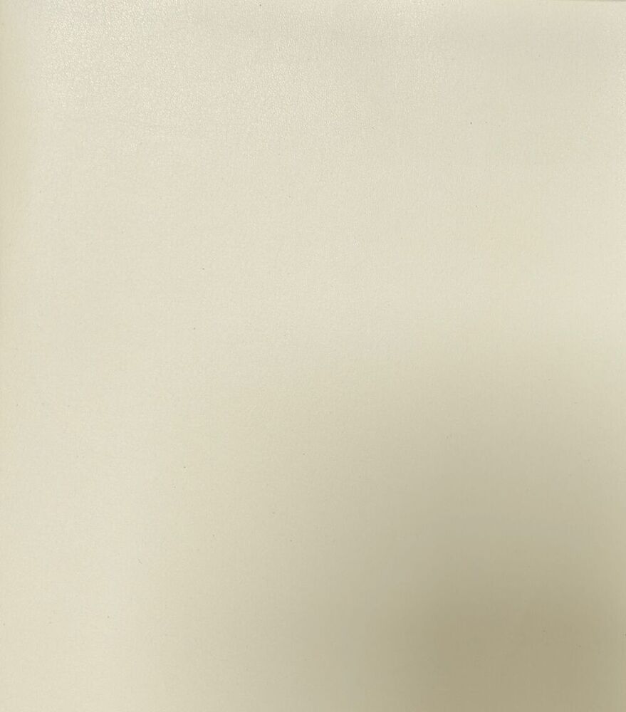 Vegan leather Antique White Fabrics