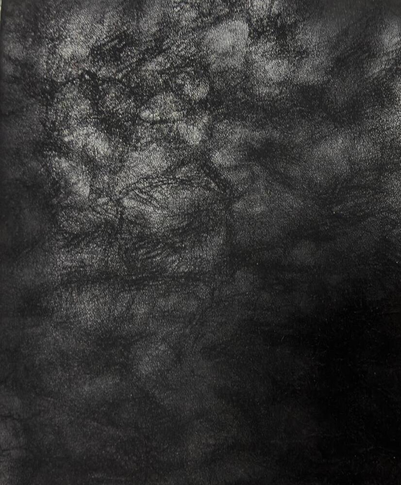 Vegan Leather Cloud Print Black Fabrics - Application: Fashionable Apparel