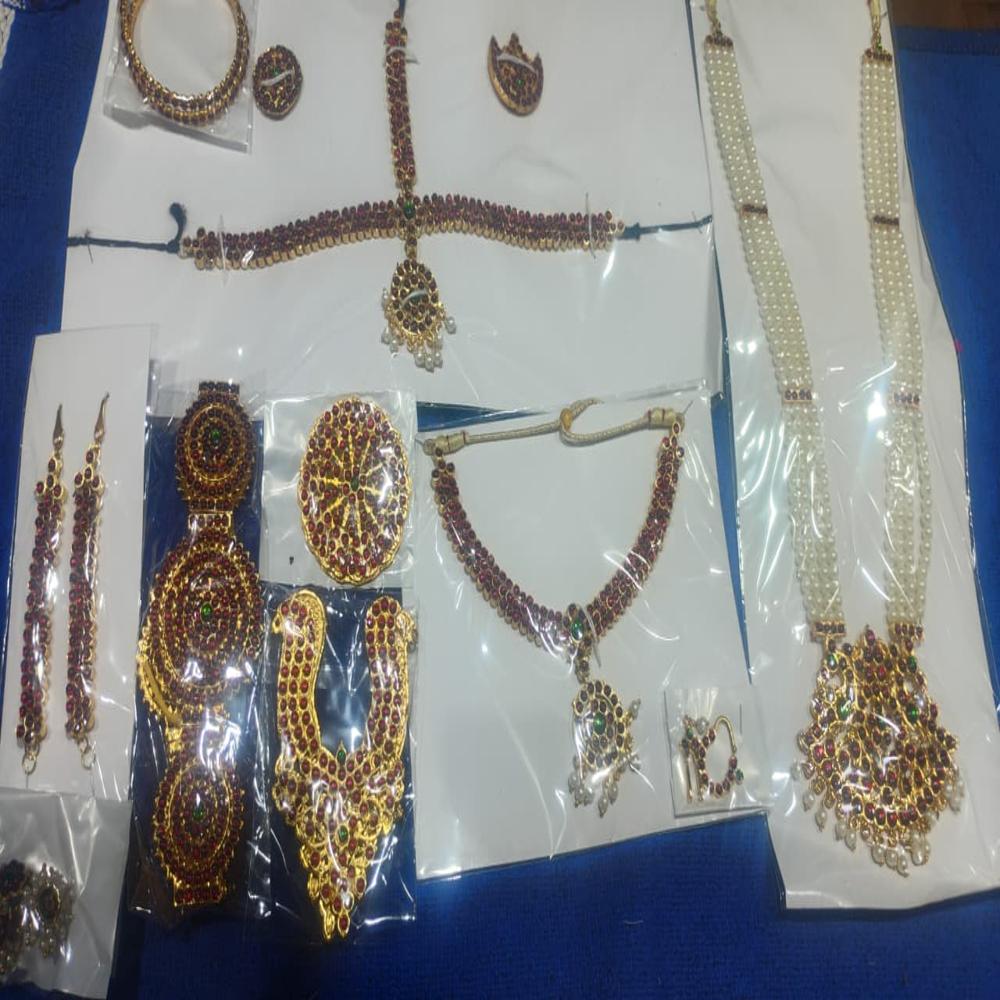 Bharatnatyam Jewellery Set