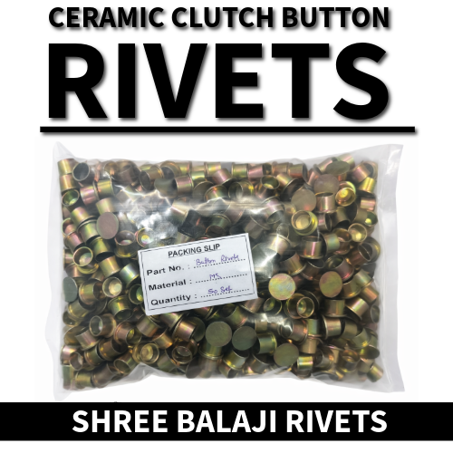 TC CERAMIC CLUTCH BUTTON RIVETS