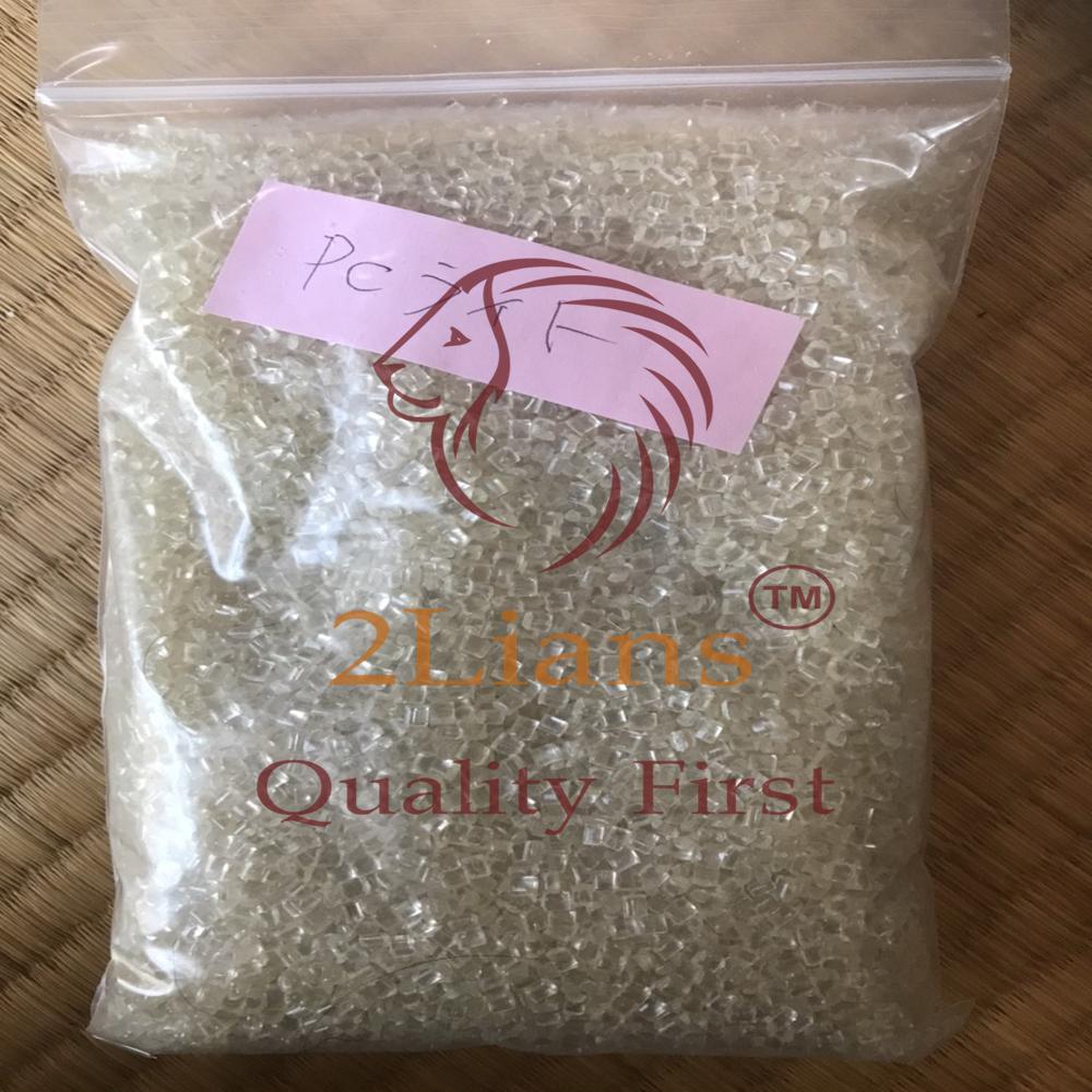PC repro pellets from car light transparent