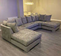Designer L Type Sofa - Solid Wood & Premium Upholstery, 235x155x85 Cm | Eco-friendly, Durable, Comfortable, Stylish