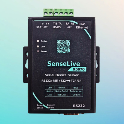 Senselive X5070 Modbus Gateway - Application: Industrial Automation