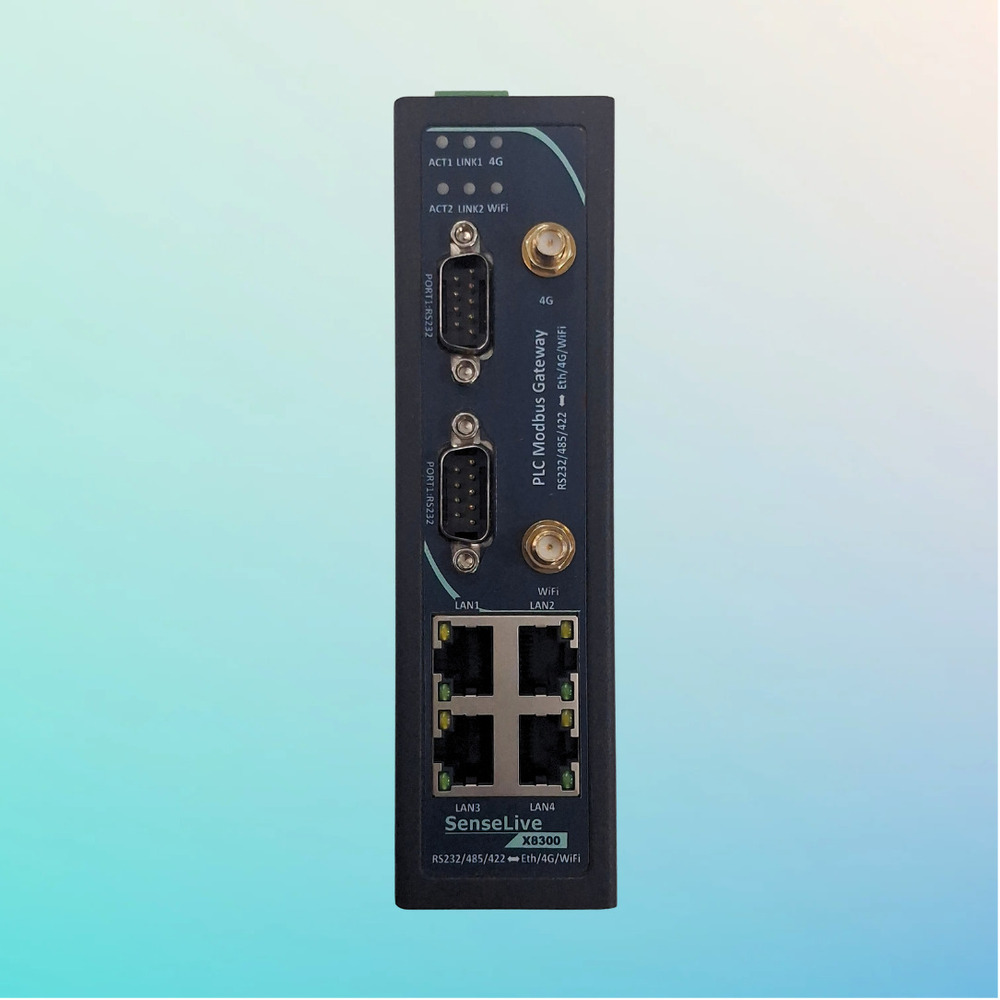 Industrial Modbus-to-Ethernet IoT Gateway