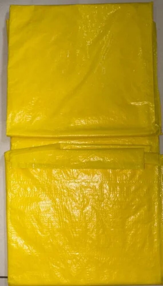 Yellow HDPE Waterproof Tarpaulin