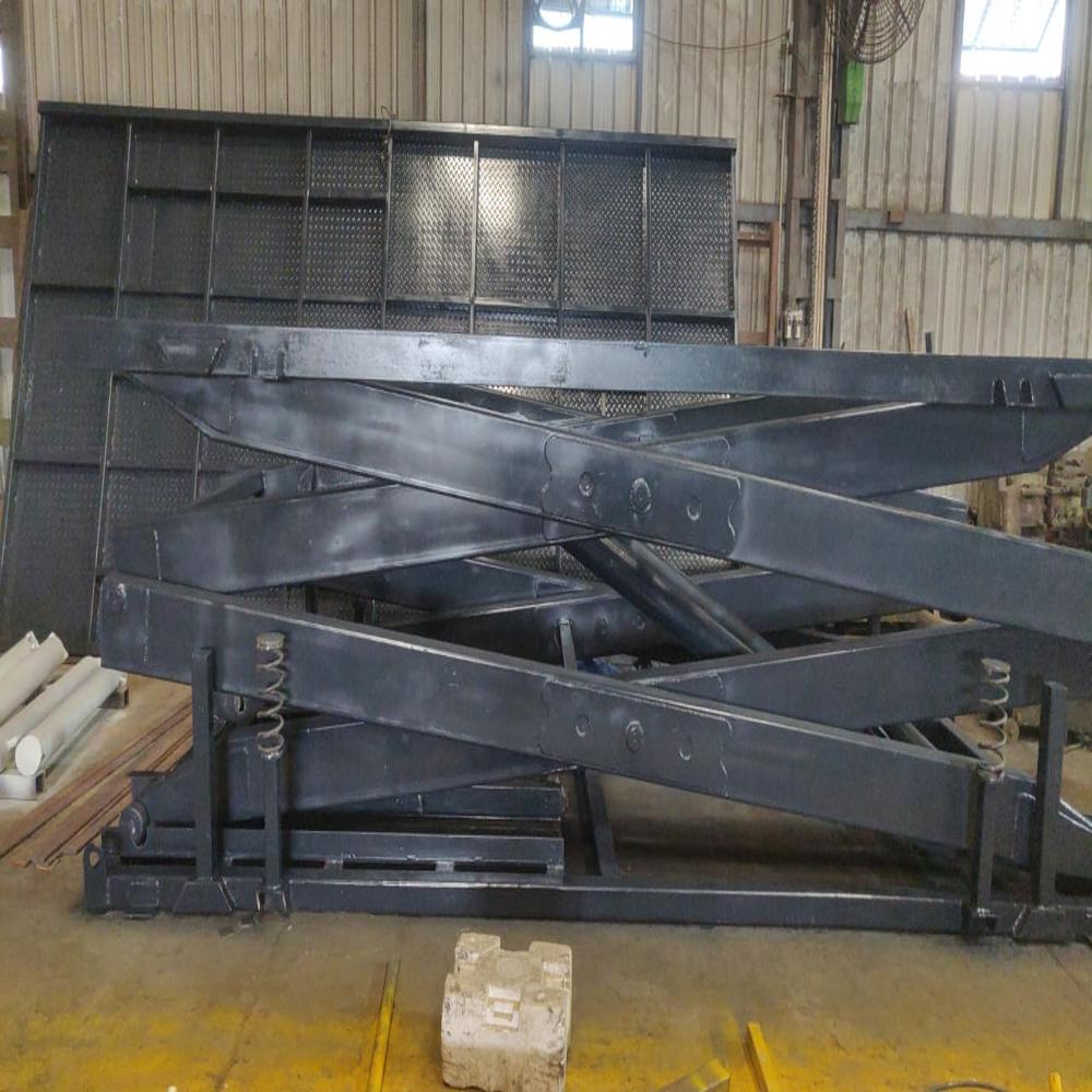 5 Ton Heavy Duty Car Scissor Lift 10 Feet Height For Industrial Garage