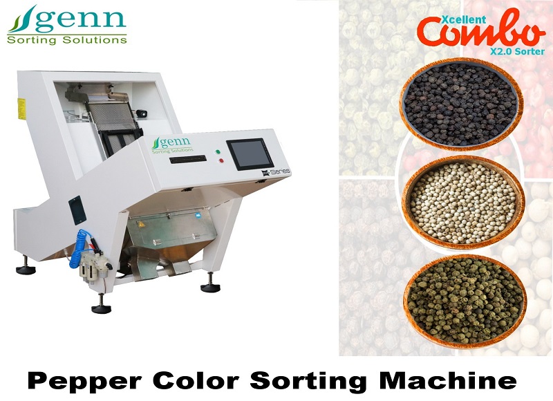 Pepper Fruit Color Sorter - Accuracy: 99.9 %