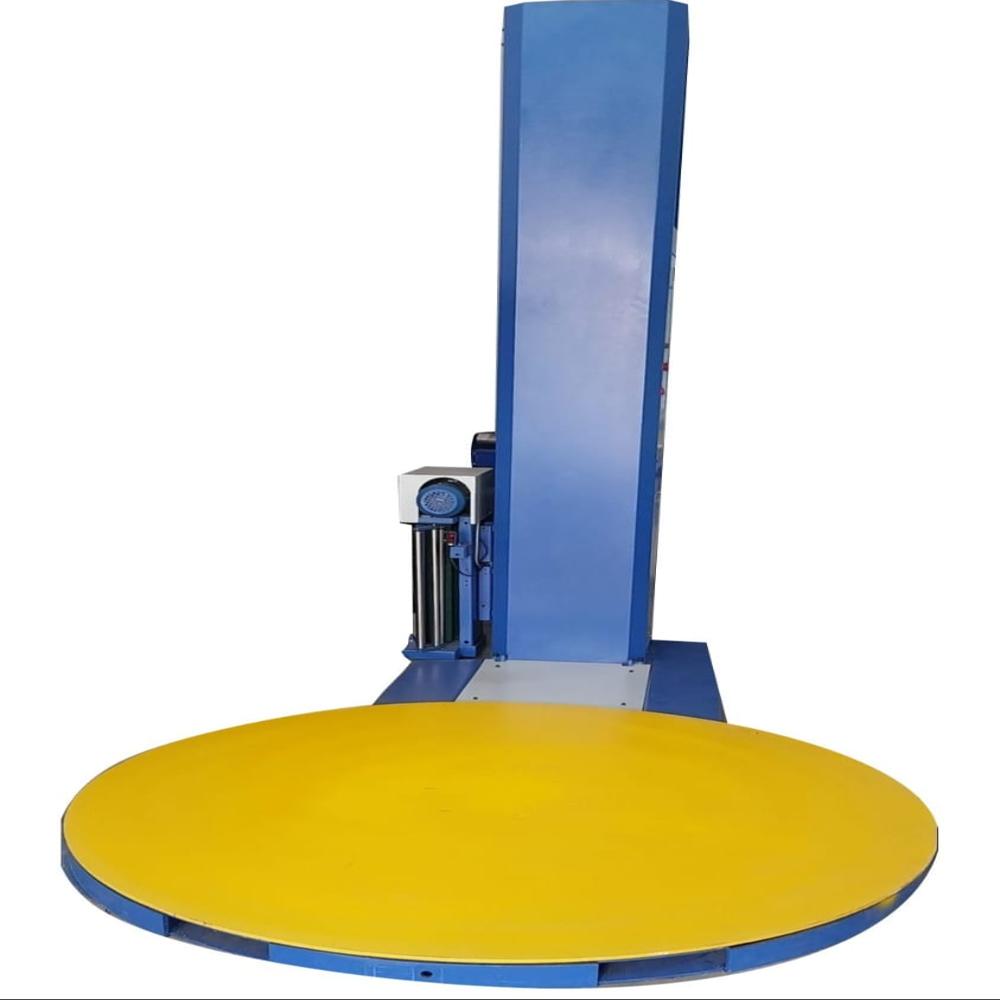 Pallet Stretch Wrapping Machine With Guide - Automatic Grade: Semi-automatic