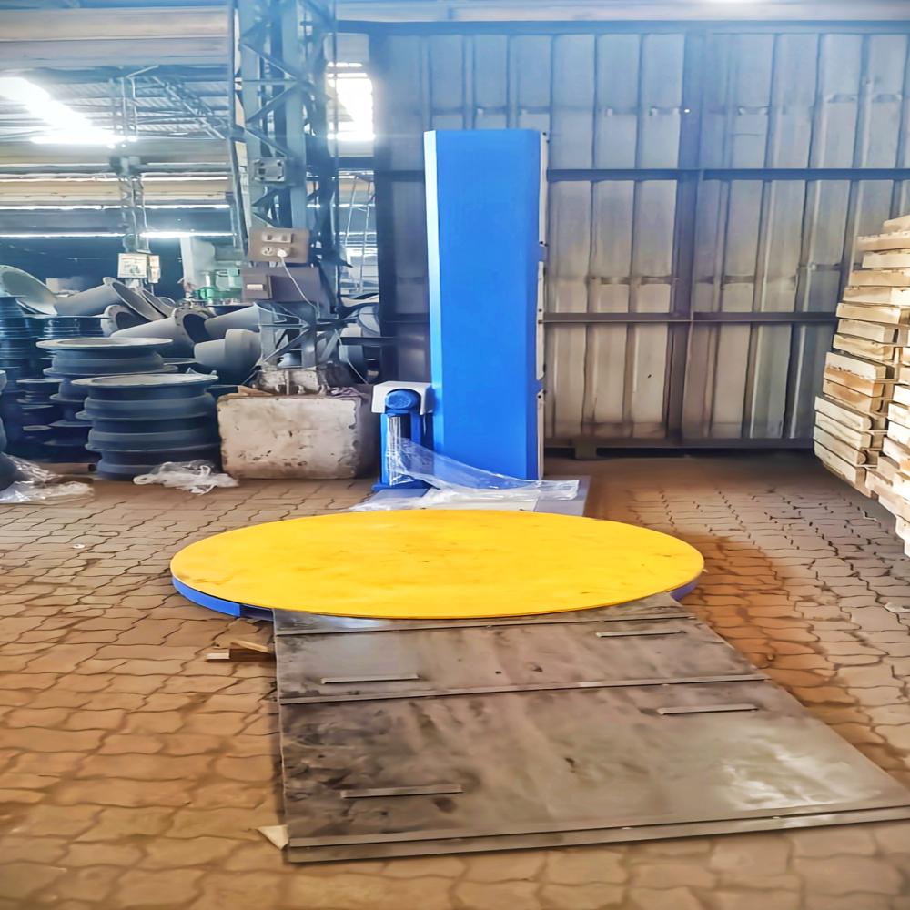 Pallet Stretch Wrapping Machine With Guide
