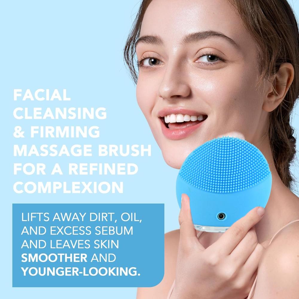 Facial Cleansing & Massaging Brush - (1 Pc)