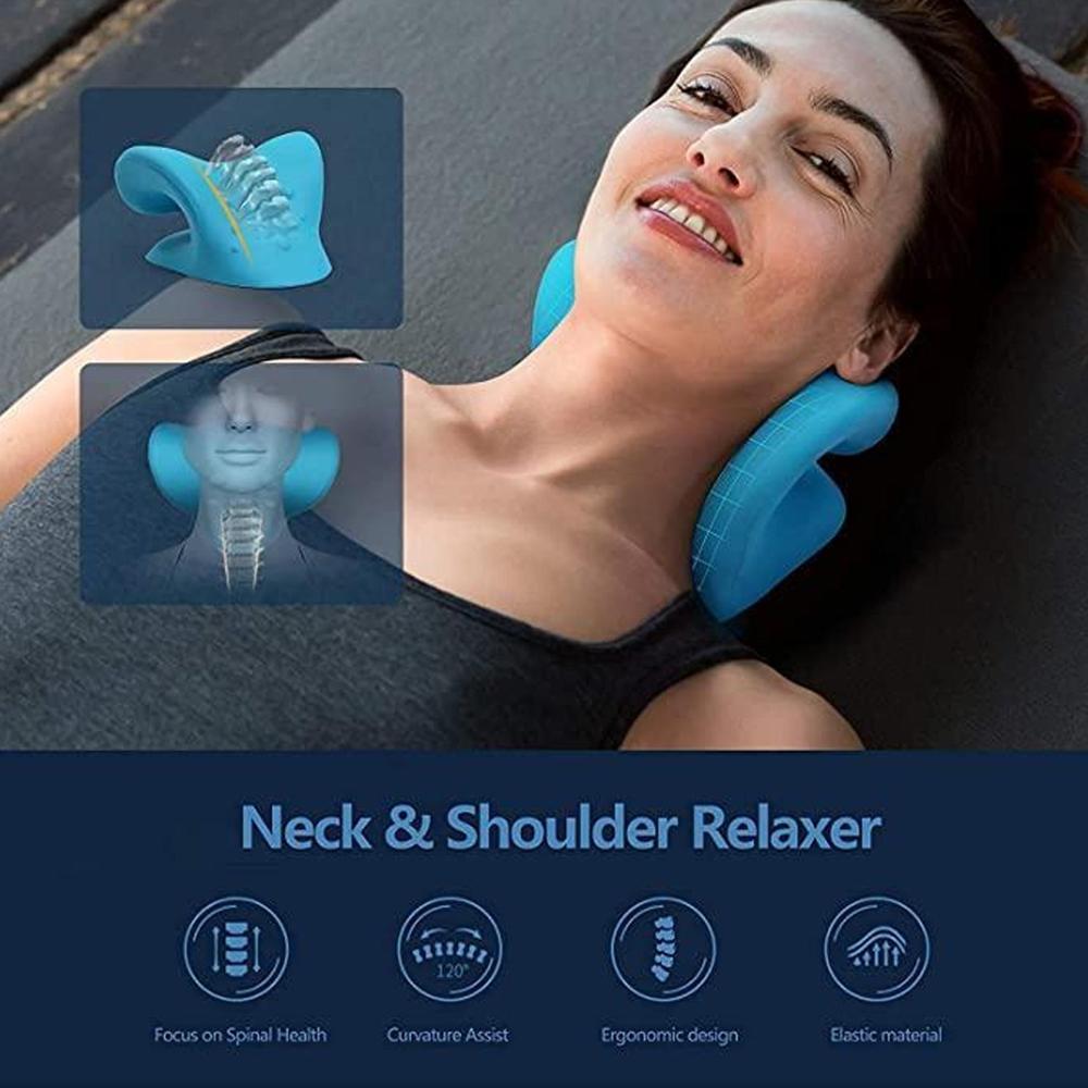 Neck Relaxer | Cervical Pillow For Neck & Shoulder Pain - Color: Mix