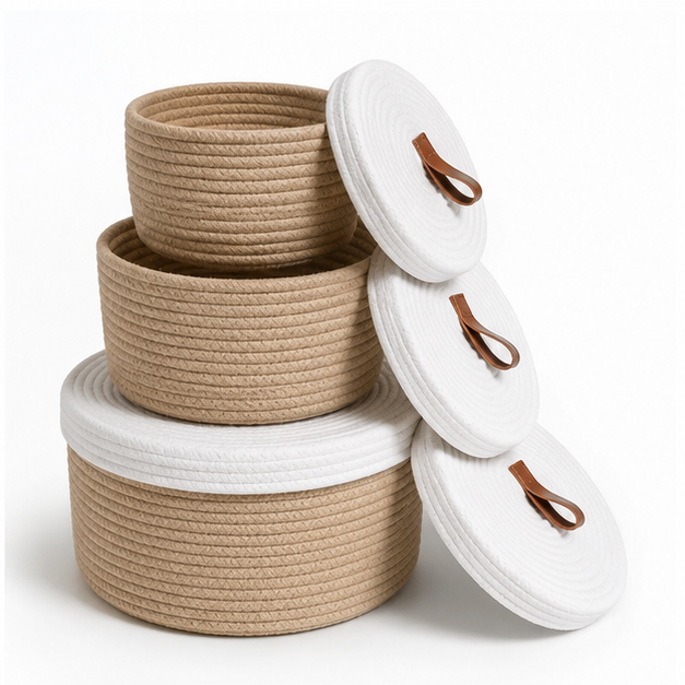 Round Jute Basket