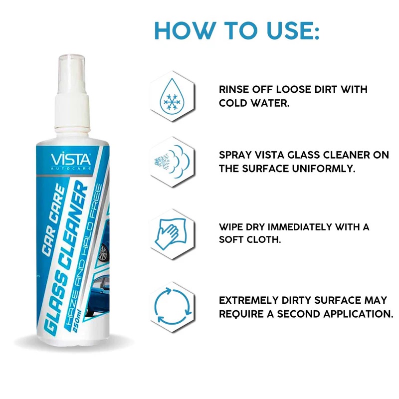 Vista Glass Cleaner 250ml