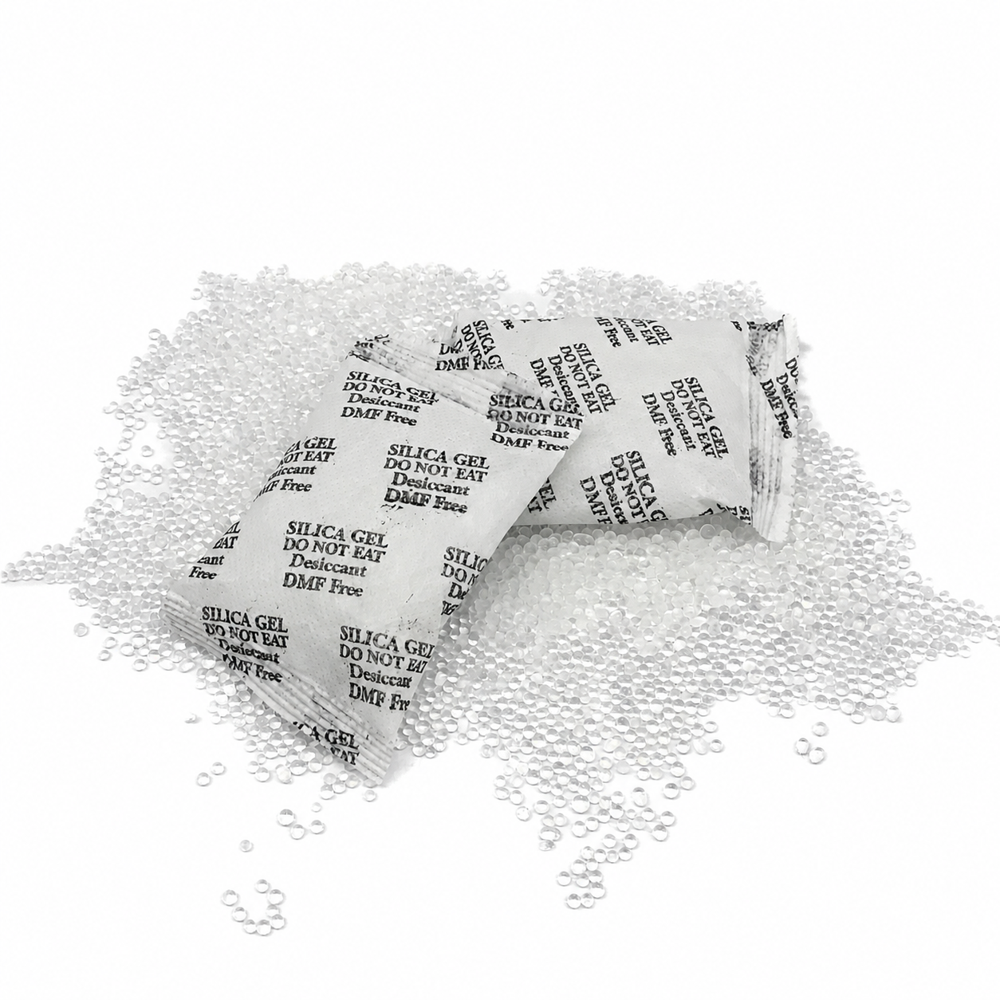 Silicagel White Beads 20 & 25 Gm Pouch