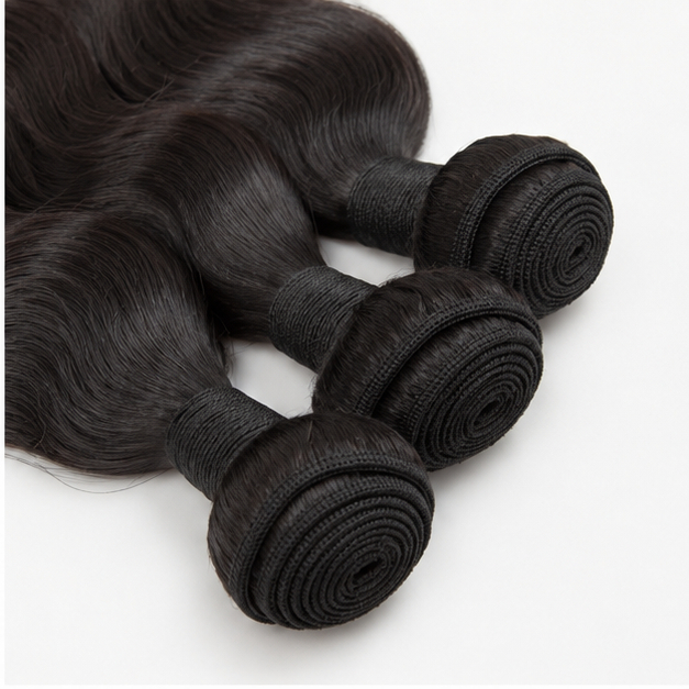 Black Curly Weft Human Hair