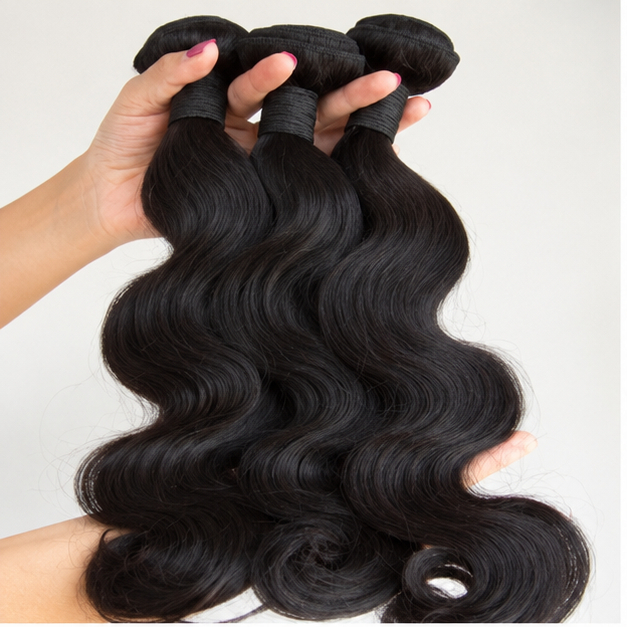 Black Curly Weft Human Hair
